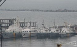 корабли морской охраны из Крыма