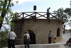 В Одессе отреставрировали еще одну старинную башню в парке Шевченко (ФОТО)