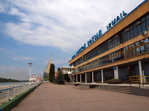 В Измаиле реконструируют здание морского вокзала (ФОТО)