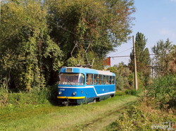 На одесском камышовом маршруте впервые появились модернизированные трамваи (ФОТО)