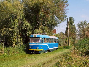 На одесском камышовом маршруте впервые появились модернизированные трамваи (ФОТО)