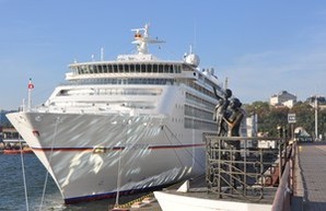 В Одесском порту аншлаг: во вторник к причалу пришвартовалось очередное круизное судно