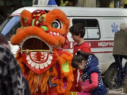 Фестиваль в китайском стиле в Горсаду