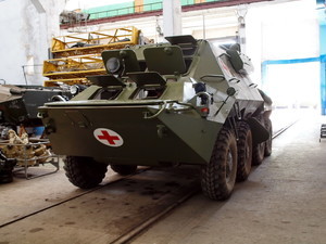 Бронированная скорая помощь для Одесской 28-й мехбригады почти готова