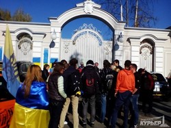В Киеве снова горели шины (ФОТО)