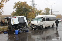 Масштабная авария микроавтобусов одесского перевозчика «Севертранс»: есть жертвы (ФОТО)