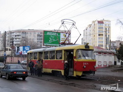 Одесские трамвайные остановки: по линии на Фонтан таки не фонтан (ФОТО)