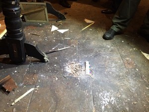 Взрыв в баре на Щорса: пьяный посетитель бросил гранату