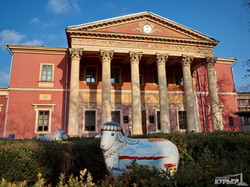 Одесский художественный музей захватило стадо овец (ФОТО)