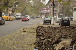 В Одессе демонтируют старые трамвайные пути: расширяют улицу Степовую (ФОТО)