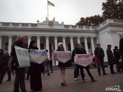 Митинг против непрозрачных городских проектов мэра Одессы (Фоторепортаж, ВИДЕО)