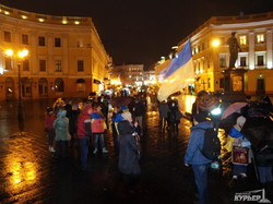 В Одессе отметили годовщину Евромайдана (ФОТО)