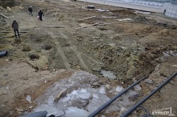 Одесский Ланжерон: стройка у моря продолжается (ФОТО)