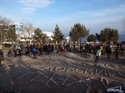 Как в Одессе незаконную парковку возле моря снесли (100 ФОТО)