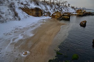 Воскресная Одесса: снег и солнце (ФОТО)