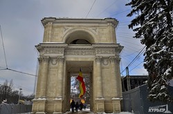 В столице Молдовы снег не помешал жизни города (ФОТО)