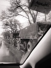 Антитеррористическая отработка Одессы: в город вошли колонны военных машин с Нацгвардией