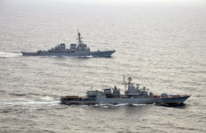 В Черном море прошли украино-американские военно-морские учения PASSEX (ФОТО)