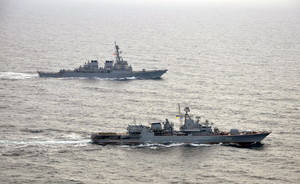 В Черном море прошли украино-американские военно-морские учения PASSEX (ФОТО)