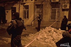 Фоторепортаж с места взрыва на Троицкой