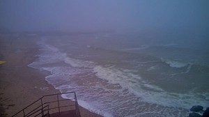 Туманное море на одесском побережье (ФОТО)