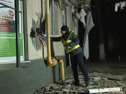 Взрыв в одесском отделении "Приватбанка" (ФОТО)