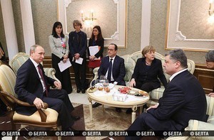 Переговоры в Минске: лидеры договорились о мире