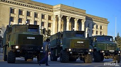 Одесская милиция устроила парад на Куликовом поле (ФОТО)