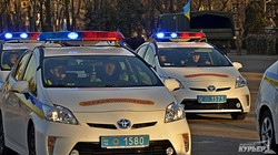 Одесская милиция устроила парад на Куликовом поле (ФОТО)