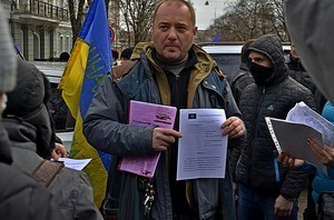 Диалог автомайдановцев с прокурором: Резвушкина отпускают под залог (ФОТО)