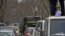 По Одессе разъезжают бронированные грузовики Национальной гвардии (ФОТО, обновлено)