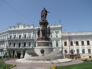 Охрана памятника Екатерине обойдется Одессе в 56 тысяч гривен ежемесячно