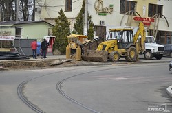 На улице Успенской прокладывают новые кабельные сети (ФОТО)