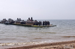 ВМС Украины снова проводят учения на берегах Днестровского лимана (ФОТО)