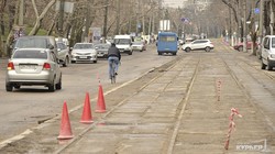 Обещанное строительство трамвайного кольца в одесской Аркадии не началось (ФОТО)