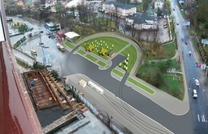 Трамвайная стройка в одесской Аркадии началась с лесоповала (ФОТО)