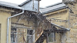 В апрельской Одессе пошел снег (ФОТО)