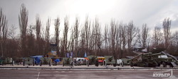 Одесский бронепоезд сменил дислокацию (ФОТО)