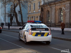 Реформа МВД по-одесски: Порошенко угнал полицейскую машину (ФОТО)