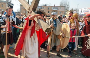 В Одессе показали события из Евангелия (ФОТОРЕПОРТАЖ)