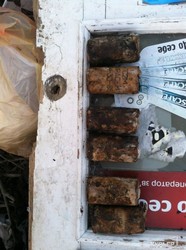 Одесские террористы оставляют взрывчатку даже на помойках (ФОТО)