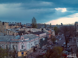 Погодные контрасты воскресной Одессы (ФОТО)
