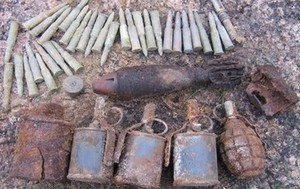 В Одессе на Ланжероновской нашли гранаты и патроны