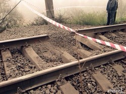 Террористы пытались пустить под откос поезд в Одесской области (ФОТО)