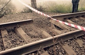 Террористы пытались пустить под откос поезд в Одесской области (ФОТО)