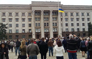 Траурная акция в Одессе на Куликовом поле (ФОТО, обновляется)