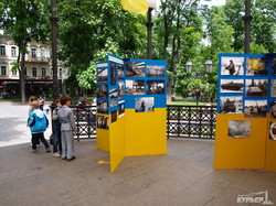 Выставка "Необъявленная Война" переехала в одесский Горсад (ФОТО)