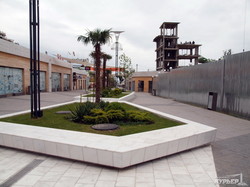 На центральной аллее одесской Аркадии строят аквапарк (ФОТО)