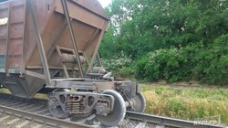 Фотоподробности взрыва железной дороги под Одессой