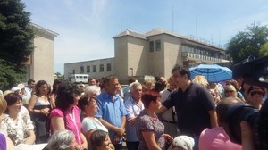 Жители Одесской области пожаловались Саакашвили на коррупцию - губернатор пообещал сменить главу района (видео)
